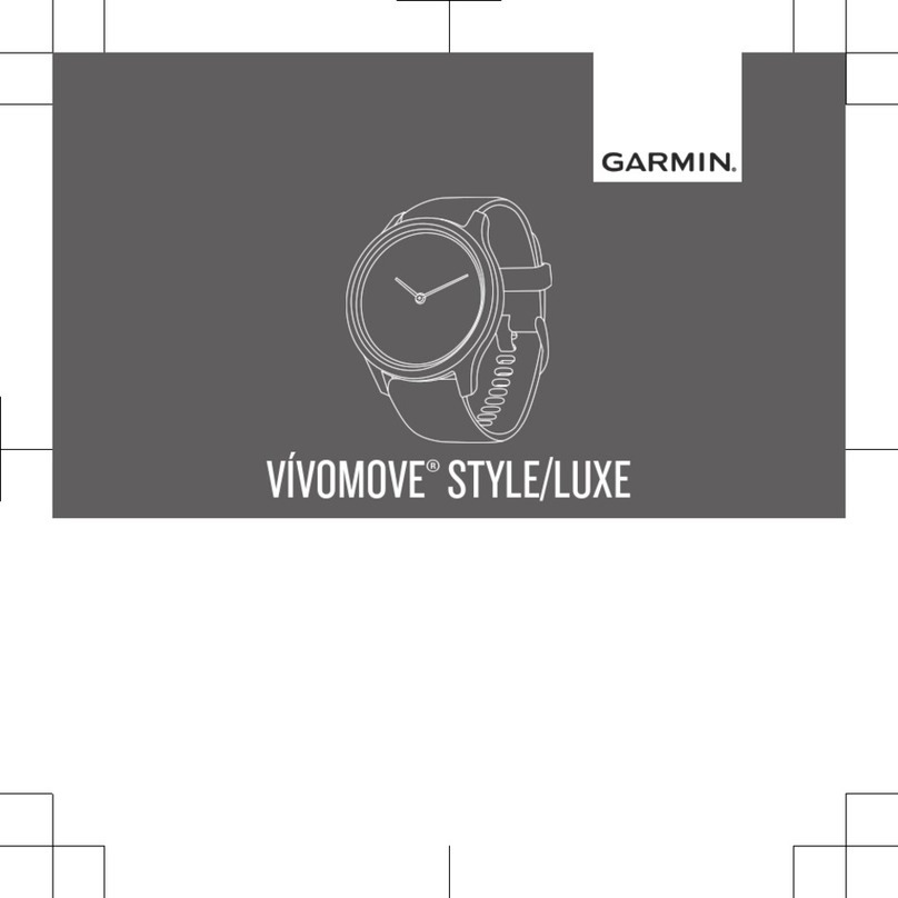 Garmin VIVOMOVE STYLE Quick start manual