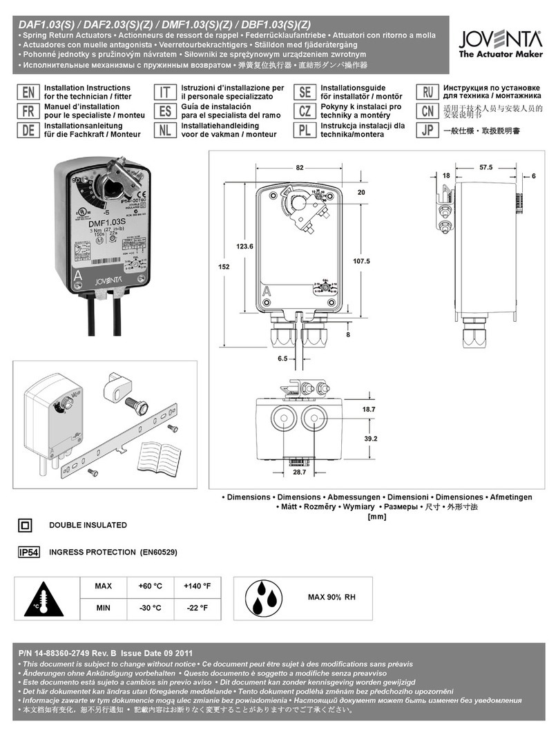 JOVENTA DAF1.03 User manual