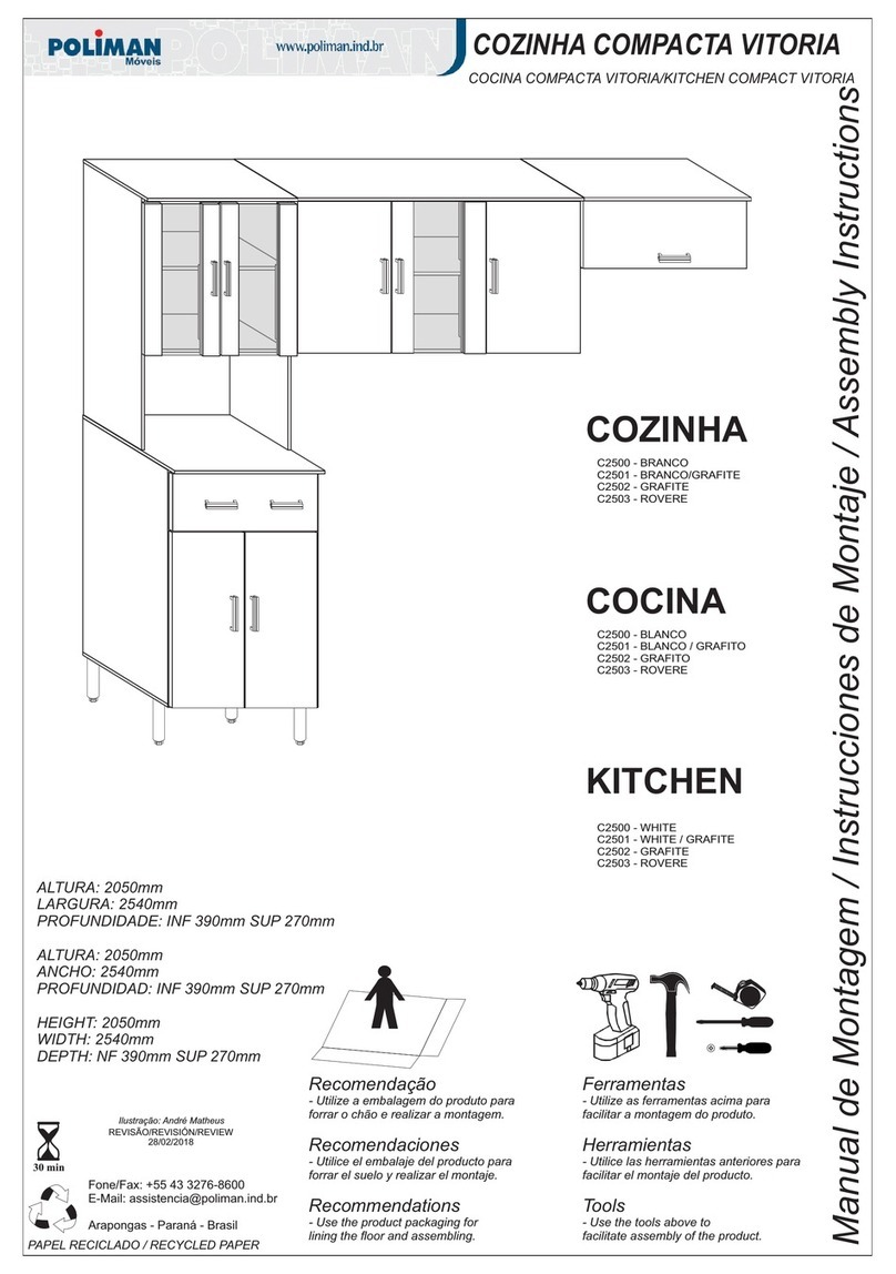 Poliman C2500 Assembly instructions