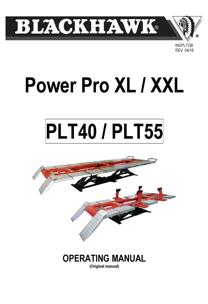 BLACKHAWK! PLT40 operating manual