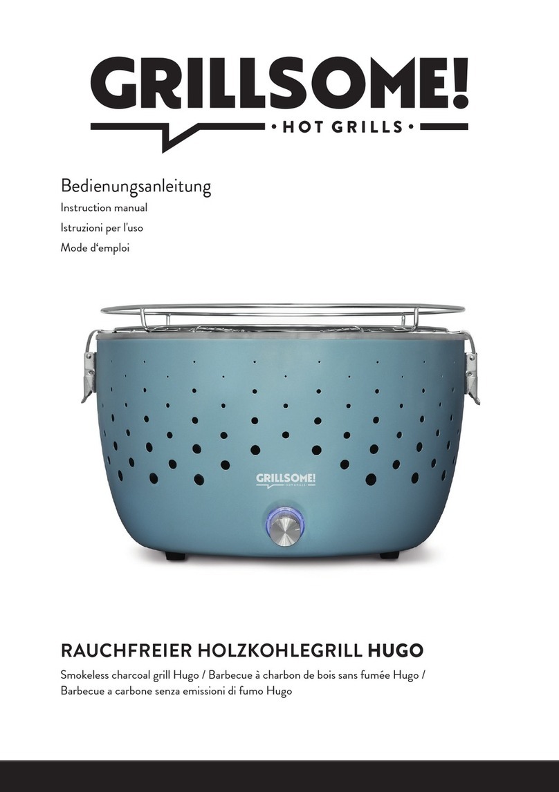 GRILLSOME! Hugo instruction manual
