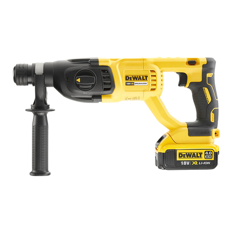 DeWalt XR Li-Ion DCH133 User manual
