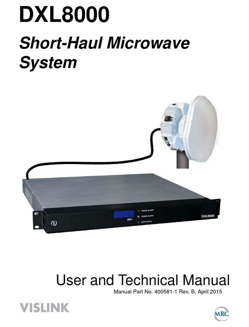 Vislink DXL8000 User and technical manual