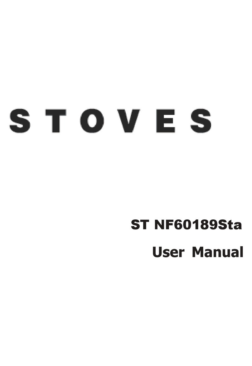 STOVES ST NF60189Sta user manual