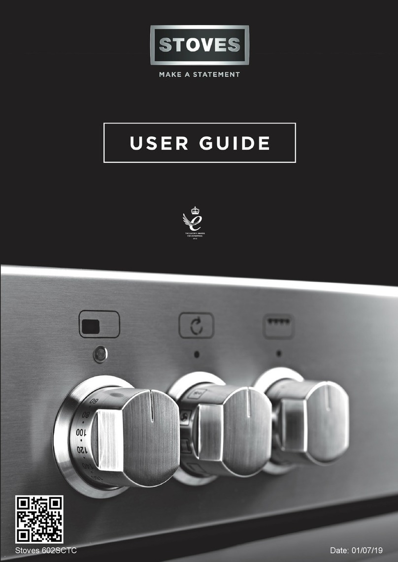 STOVES 602SCTC User manual