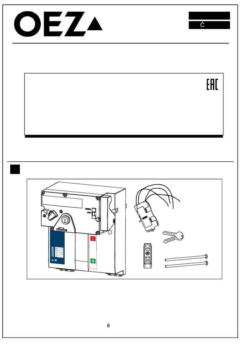 OEZ MP-BL Series Instructions for use