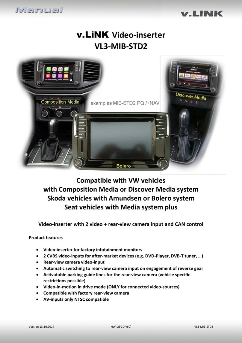 NavLinkz VL3-MIB-STD2 User manual NavLinkz VL3-MIB-STD2 User manual