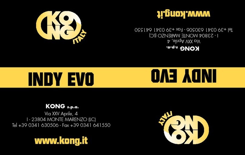 Kong INDY EVO manual