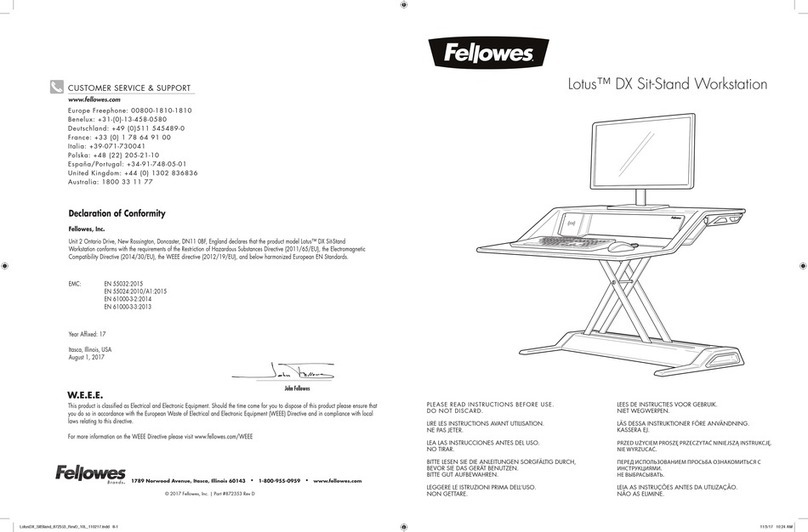 Fellowes Lotus DX manual