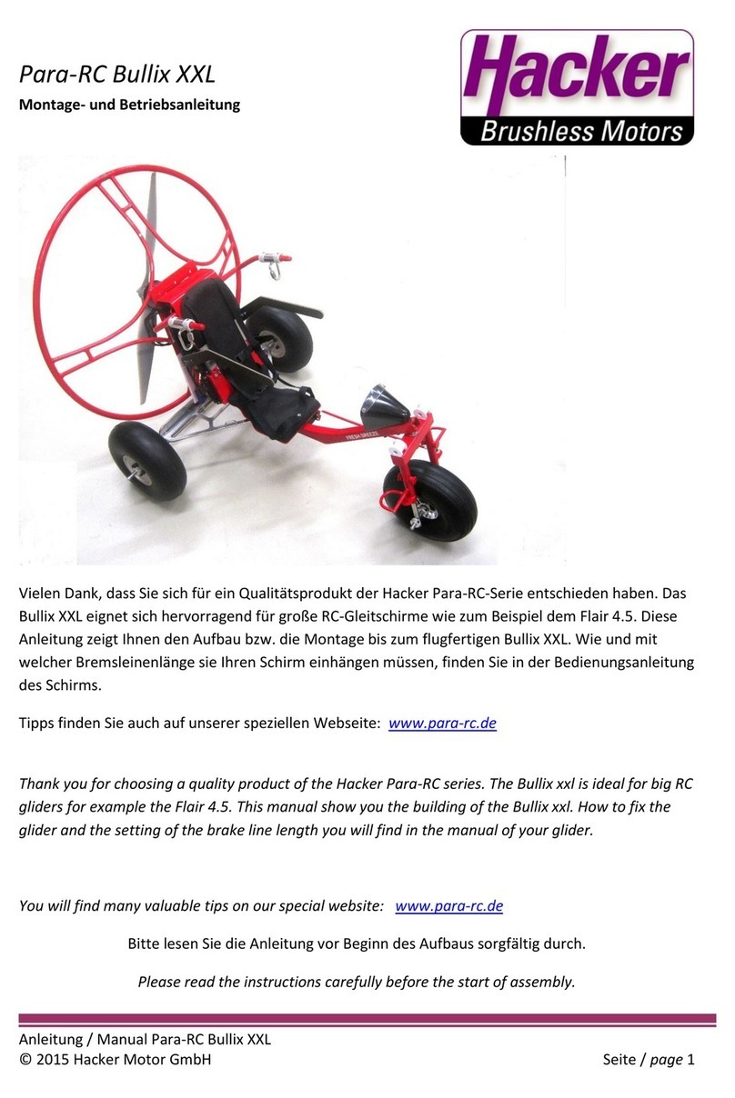 Hacker Para-RC Series manual