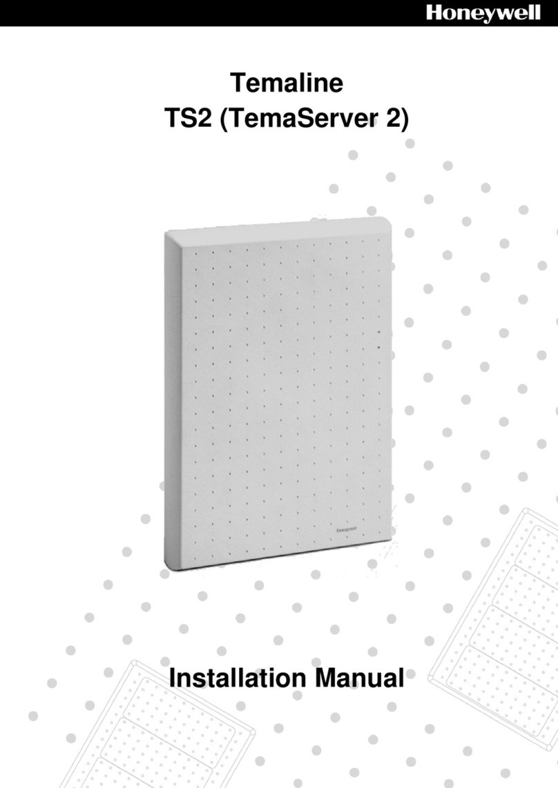 Honeywell Temaline TS2 installation manual