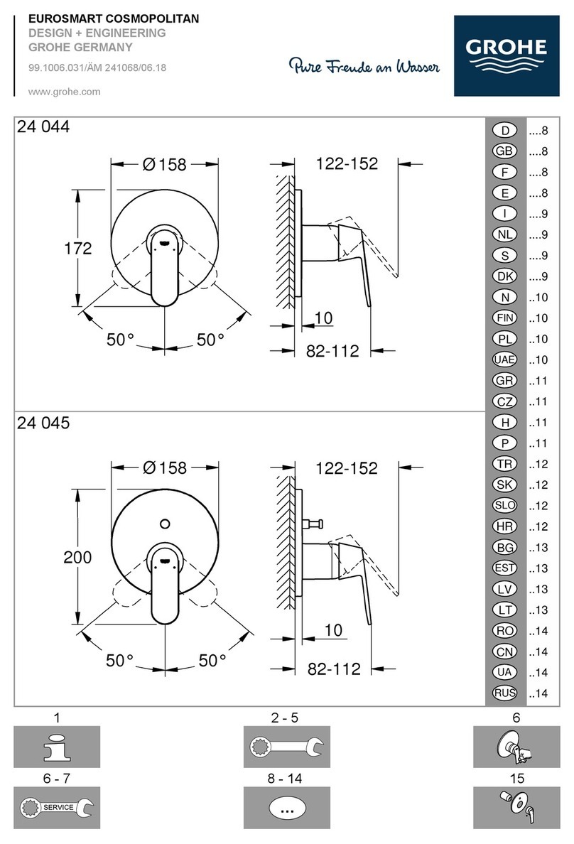Grohe 24 044 manual