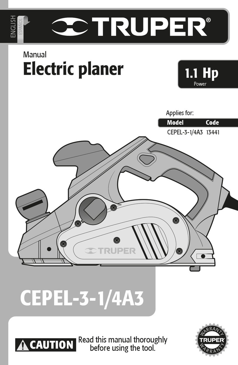 Truper CEPEL-3-1/4A3 User manual
