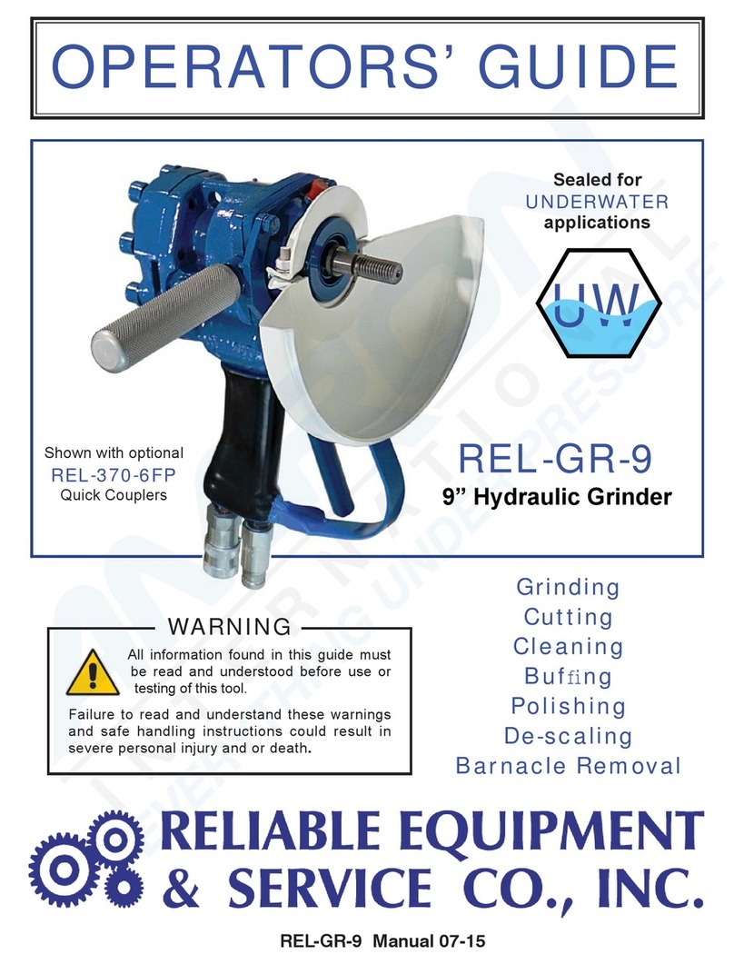 Reliable Equipment & Service REL-GR-9 Operator's guide