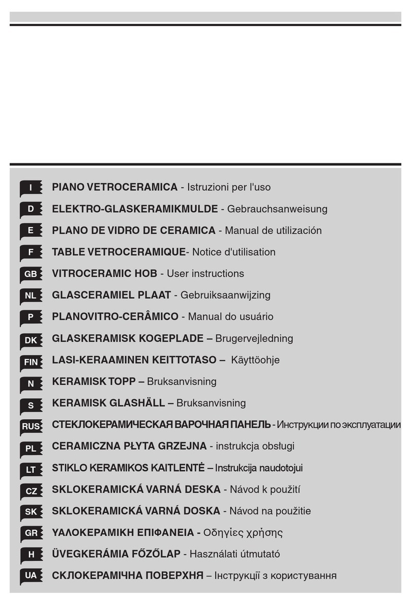 Ardo PI29FI User manual