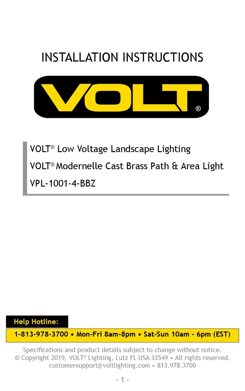 Volt VPL-1001-4-BBZ User manual Volt VPL-1001-4-BBZ User manual