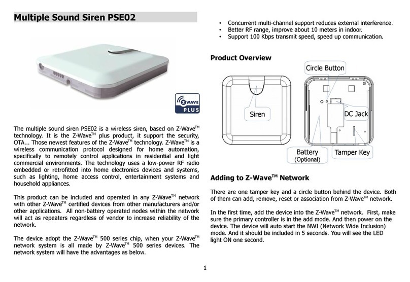 Zipato PSE02 User manual