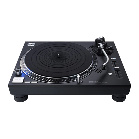 Technics SL-1210GREB Service manual