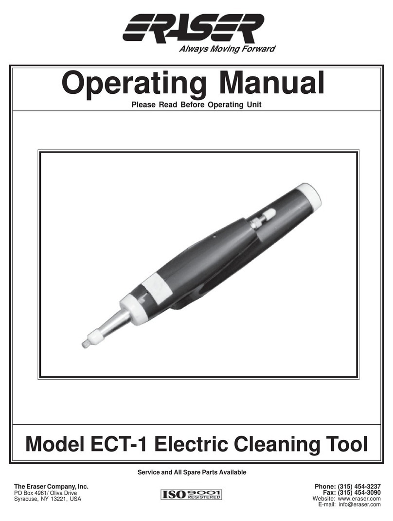 Eraser ECT-1 operating manual