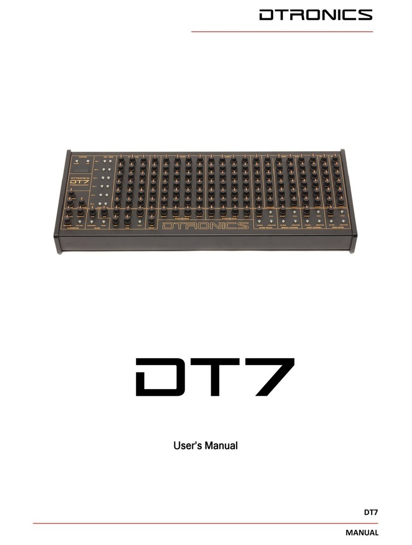 DTronics DT7 User manual
