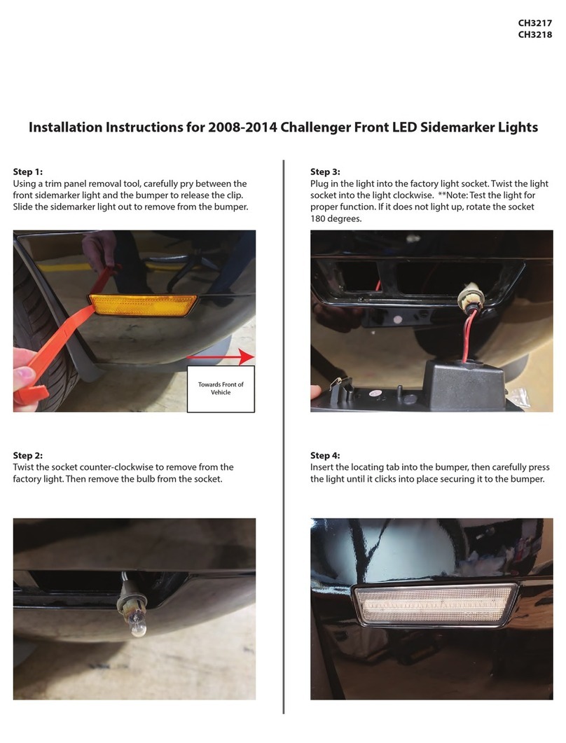 Axial CH3217 installation instructions