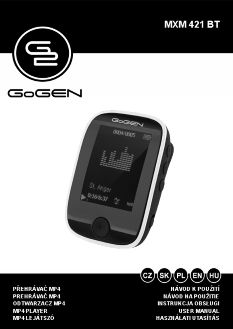 Gogen MXM 421 BT User manual