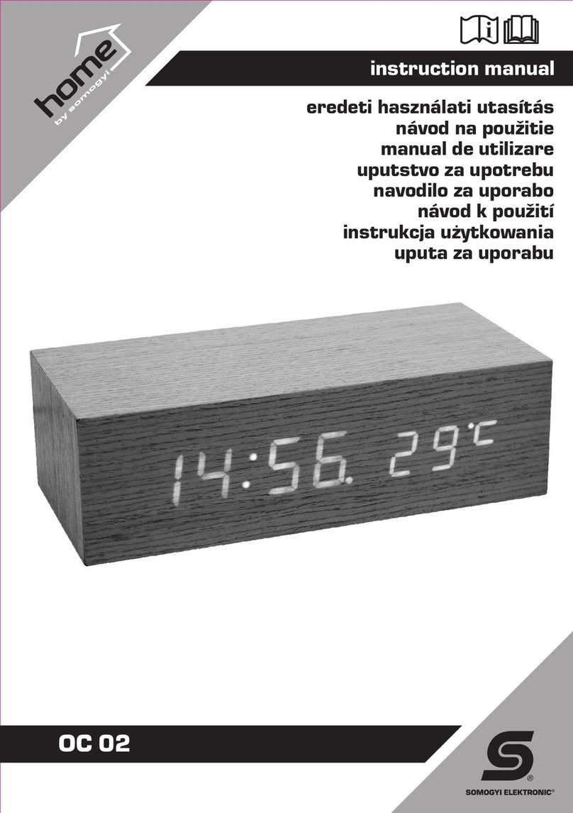 Somogyi Home OC 02 instruction manual