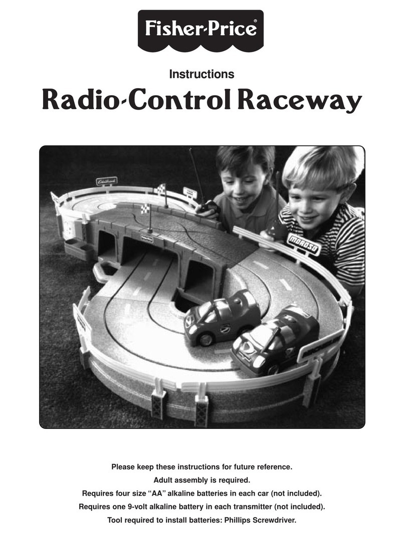 Fisher-Price Radio-Control Raceway instructions Fisher-Price Radio-Control Raceway instructions