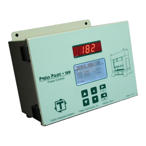 Toledo Transducers Press Pilot 150 Manual and installation guide