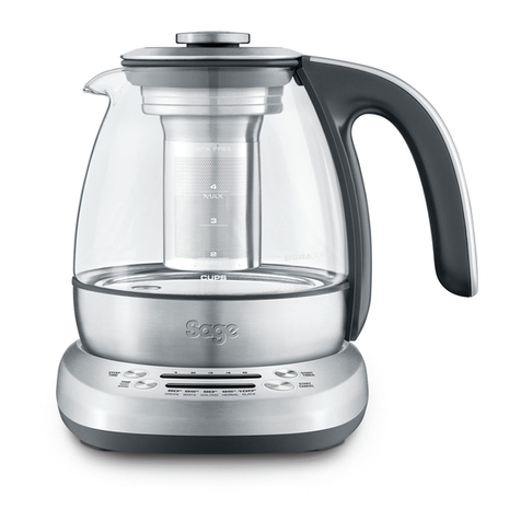 Sage Smart Tea Infuser Compact quick guide
