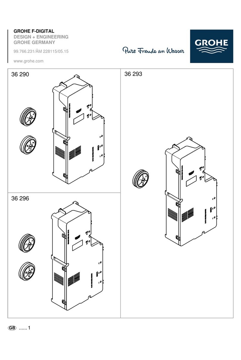 Grohe 36 290 manual