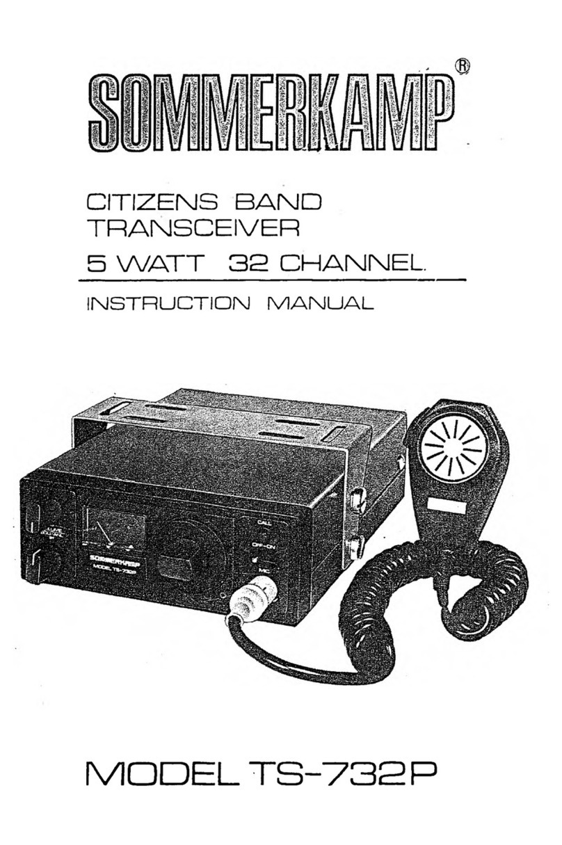 Sommerkamp TS-732P User manual