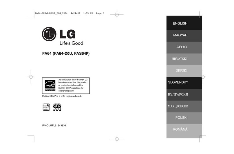LG FA64 manual