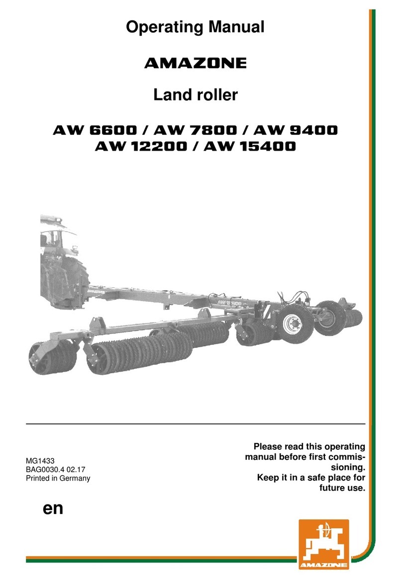 Amazone AW 6600 User manual