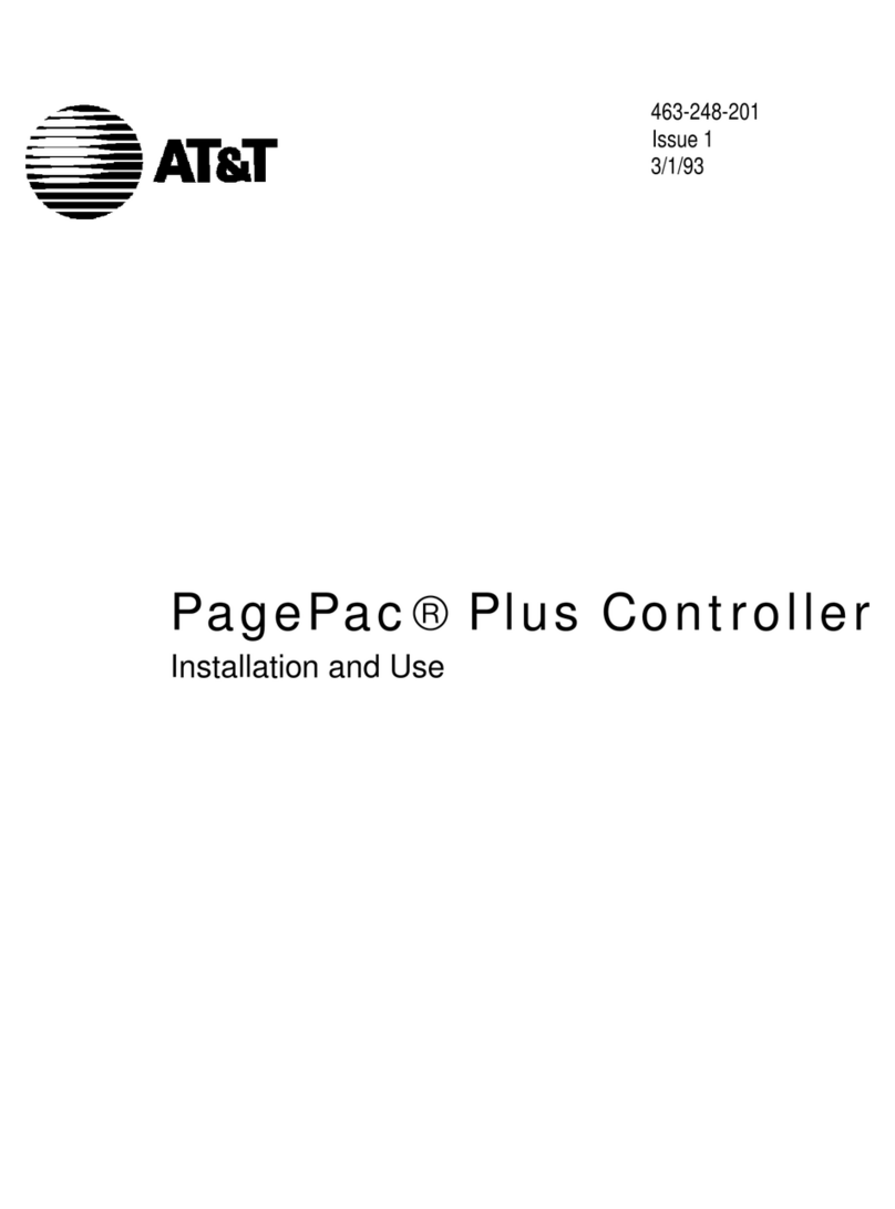 AT&T PagePac Plus Installation and use