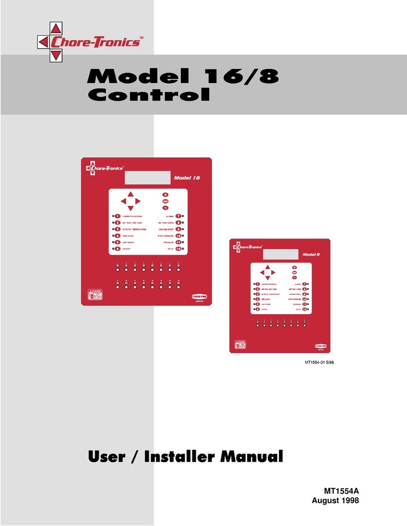 Chore-Time Chore-Tronics Model 8 Instruction Manual Chore-Time Chore-Tronics Model 8 Instruction Manual
