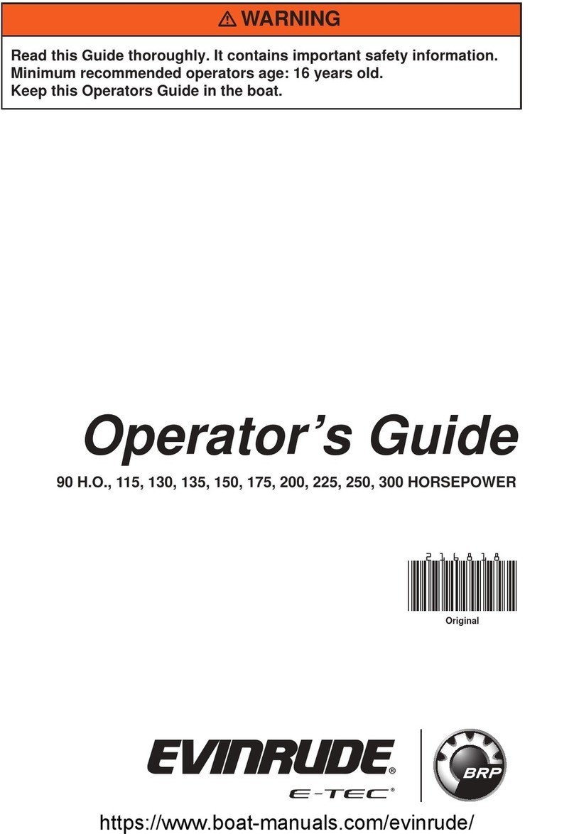 Eventide E-TEC 90 H.P. Operator's guide