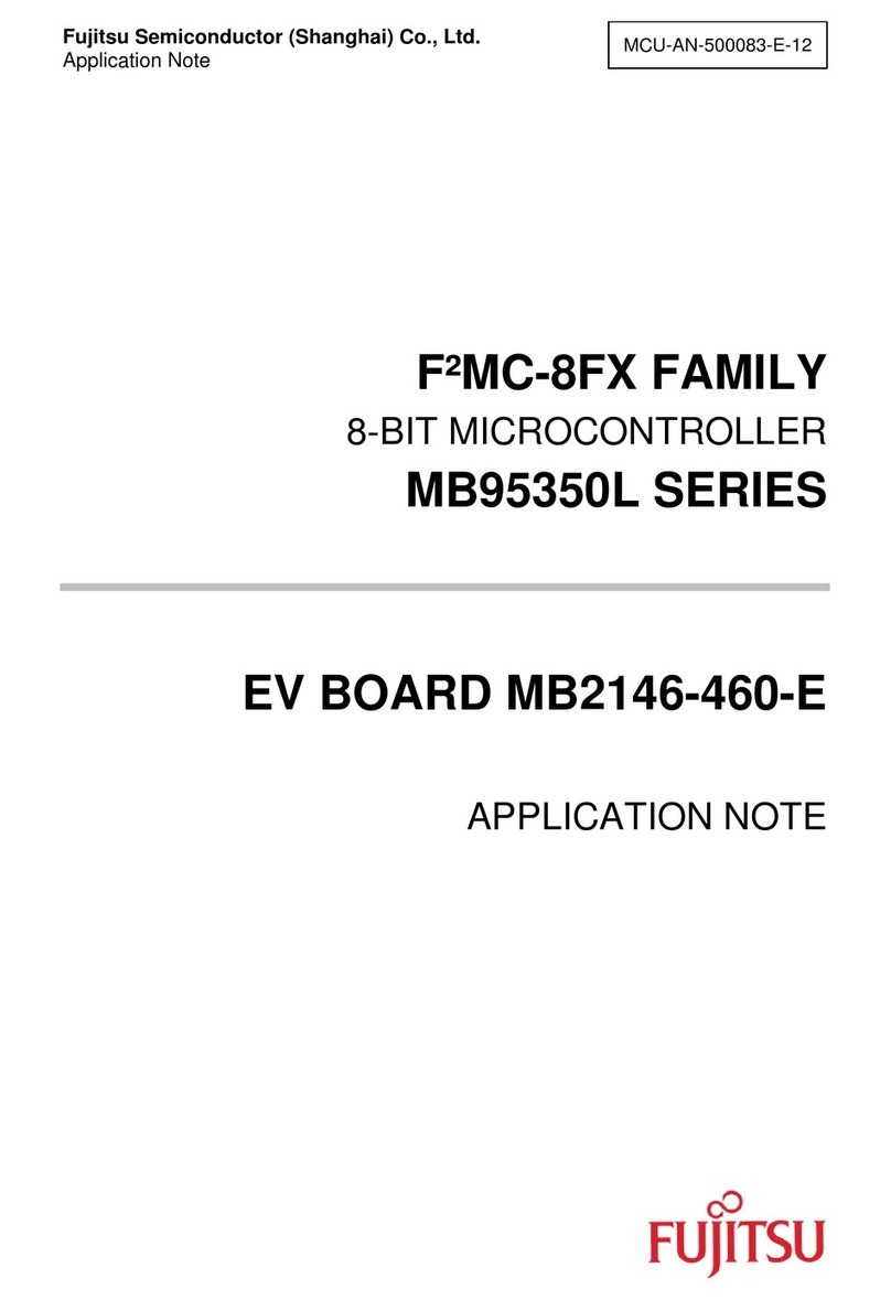 Fujitsu F2MC-8FX Series Application note