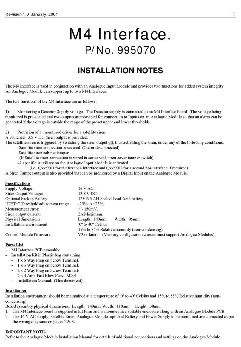 Inner Range M4 Installation notes