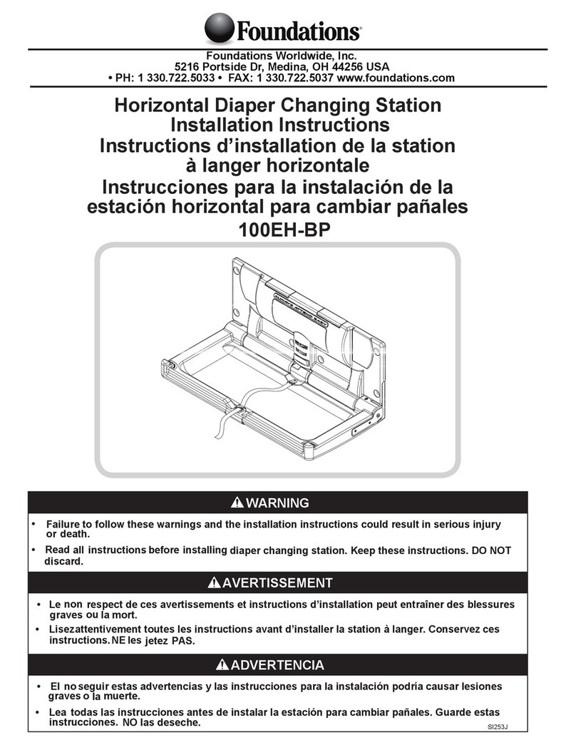Foundations 100-EHBP installation instructions
