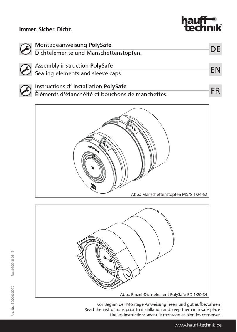 Haufftechnik PolySafe Assembly instructions