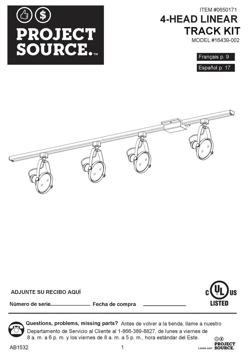 Project Source 16439-002 User manual