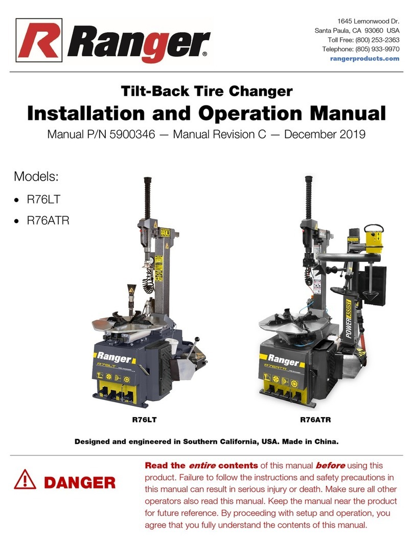 Ranger R76LT User manual