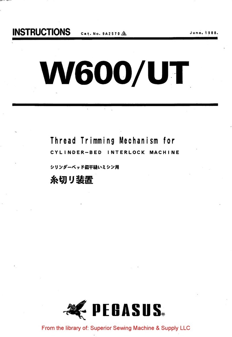 Pegasus W600/UT instructions