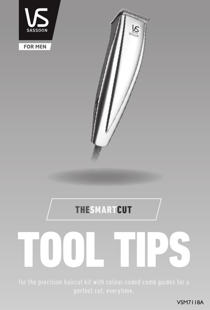 VS Sassoon VSM7118A User manual VS Sassoon VSM7118A User manual