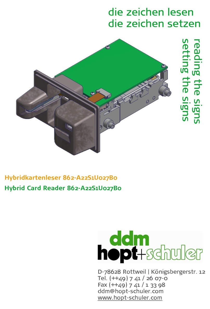 ddm hopt+schuler 862-A22S1U027B0 setting the signs