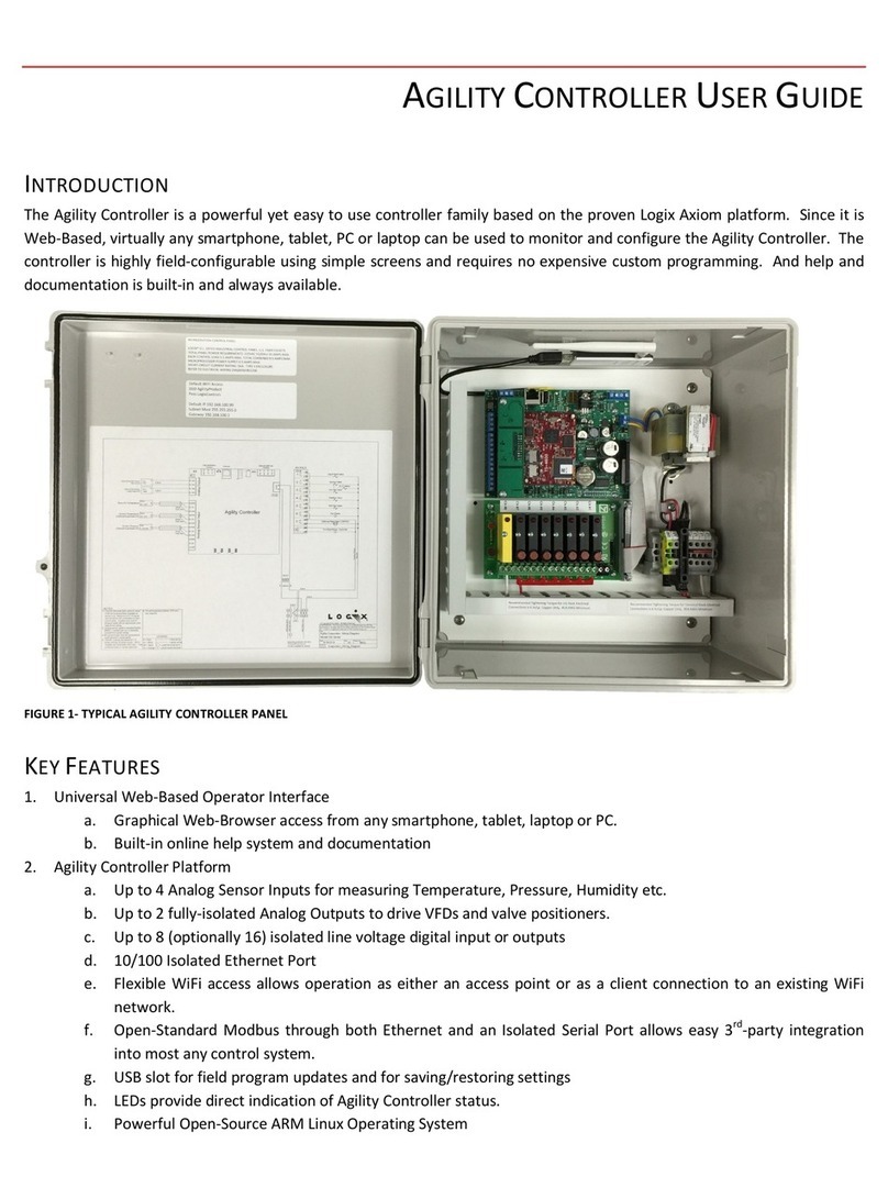 Logix AGILITY Series User manual
