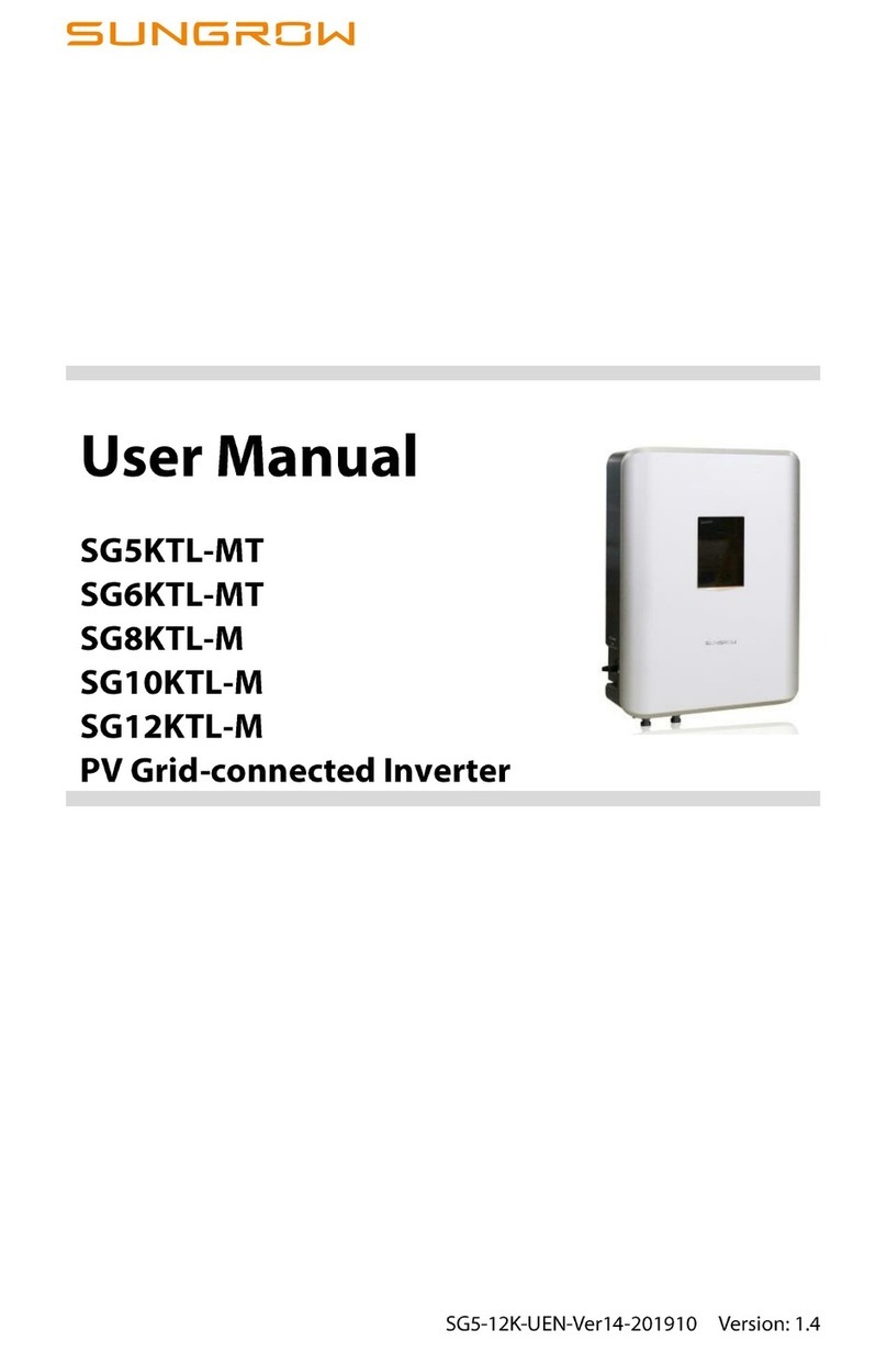 Sungrow SG5KTL-MT user manual