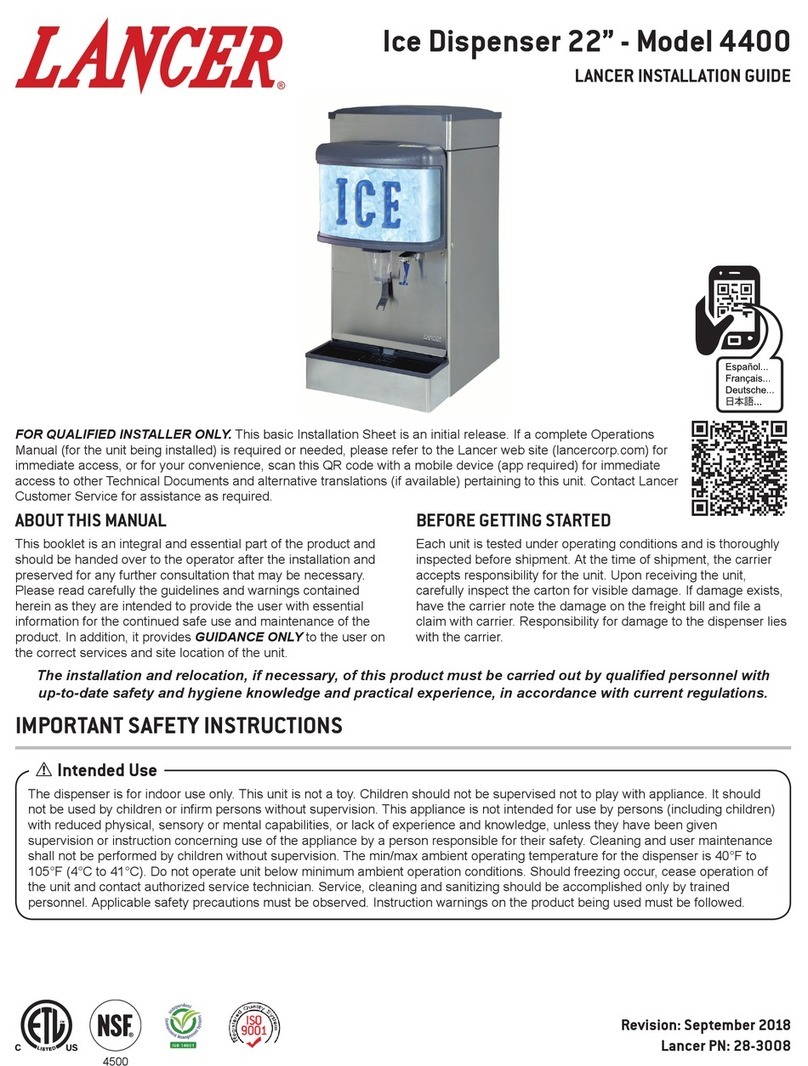 lancer 4400 Series installation guide