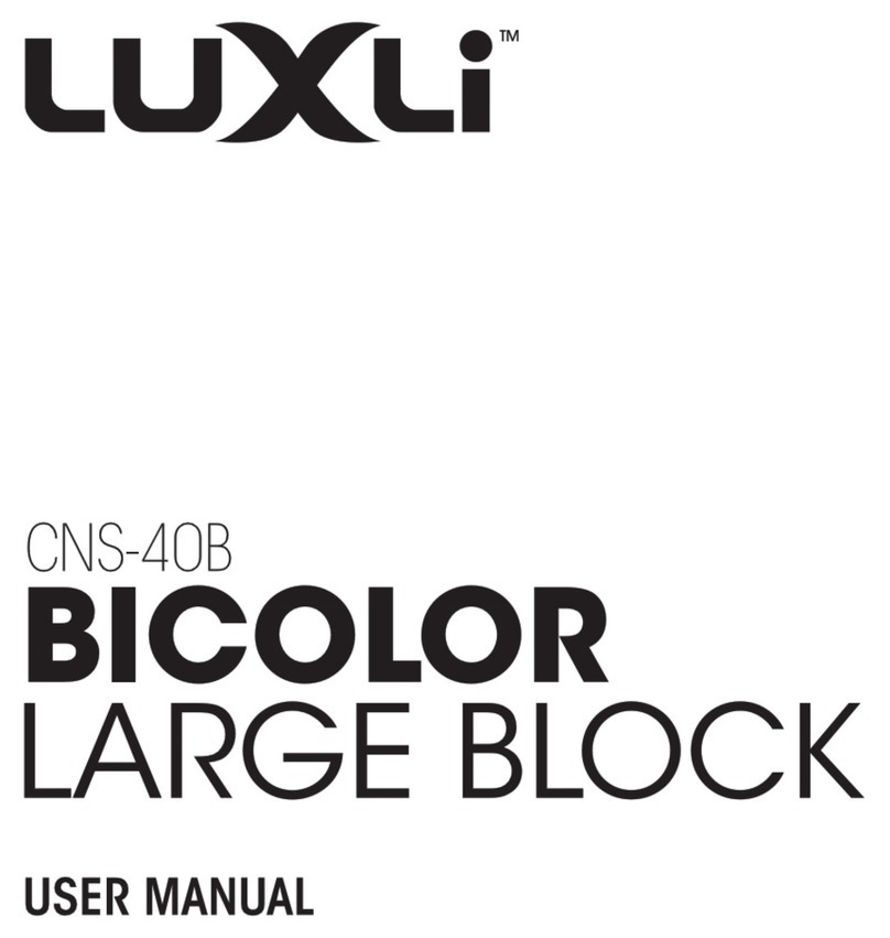 Luxli CNS-40B user manual